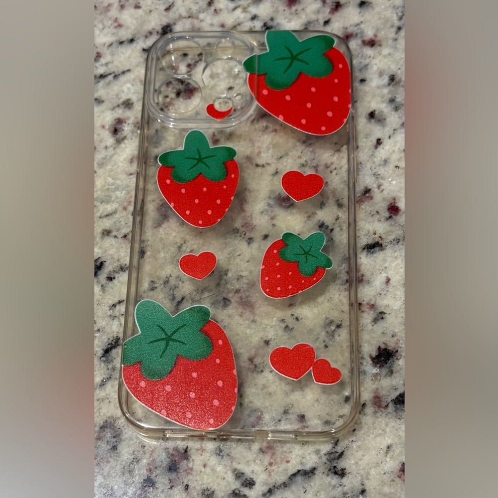 Strawberry IPhone 14 Pro Max Case